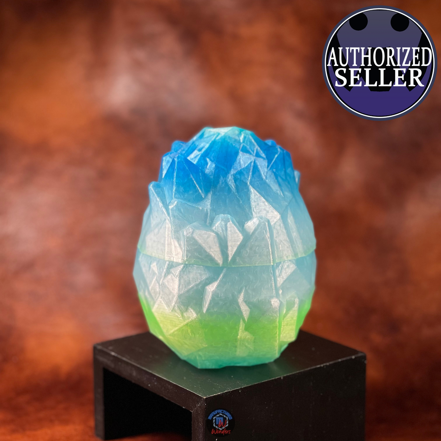 Baby Crystal Dragon and Crystal Egg