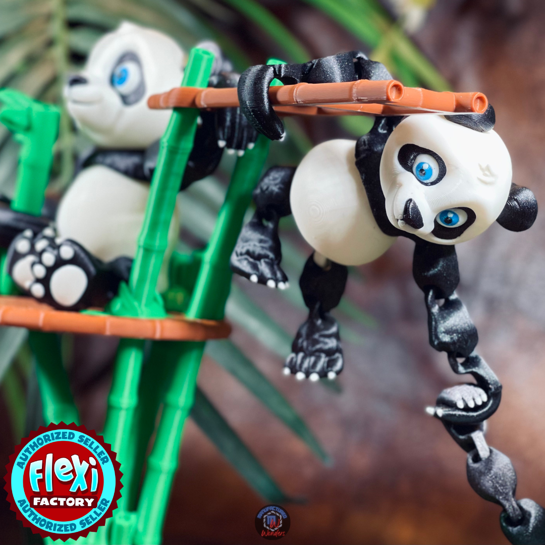 Panda with Bamboo