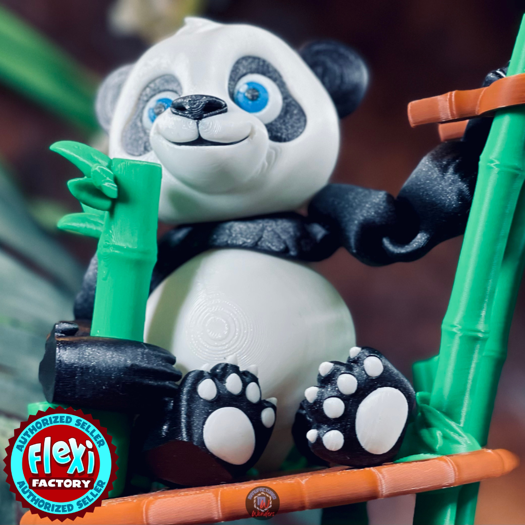 Panda with Bamboo