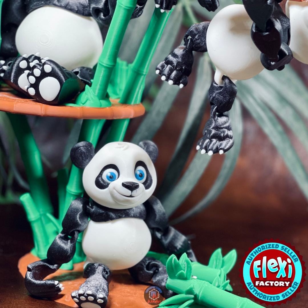 Panda with Bamboo