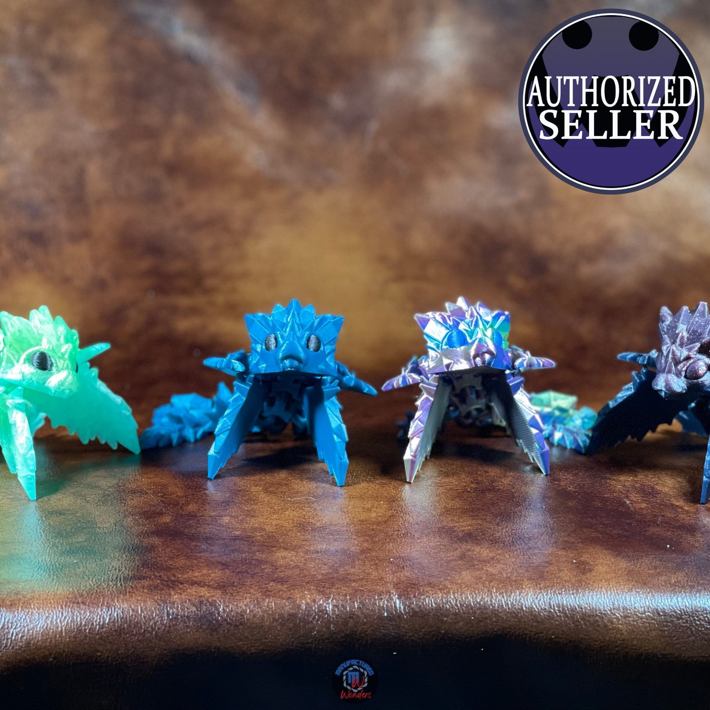 Baby Crystal Dragon and Crystal Egg