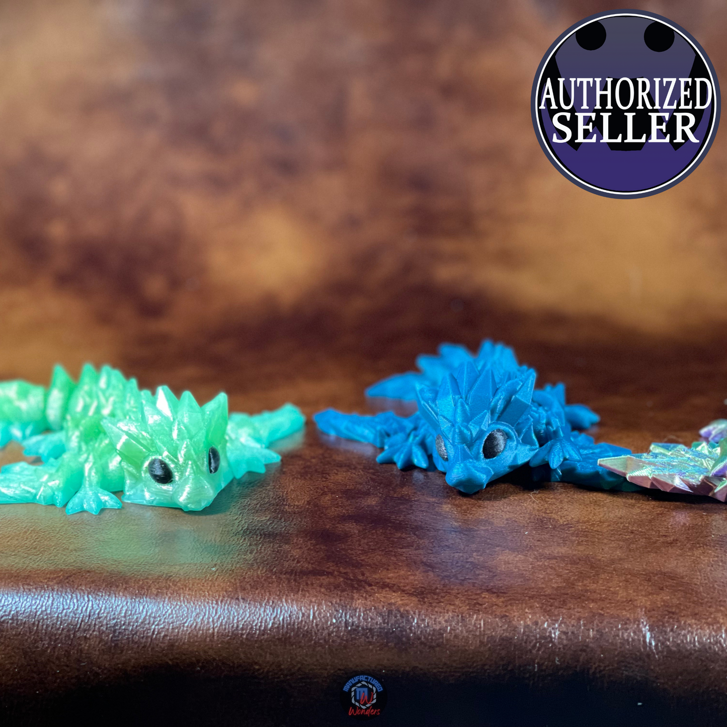 Baby Crystal Dragon and Crystal Egg