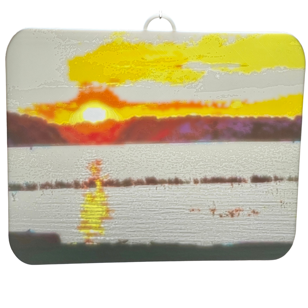 Hanging Color Lithophane